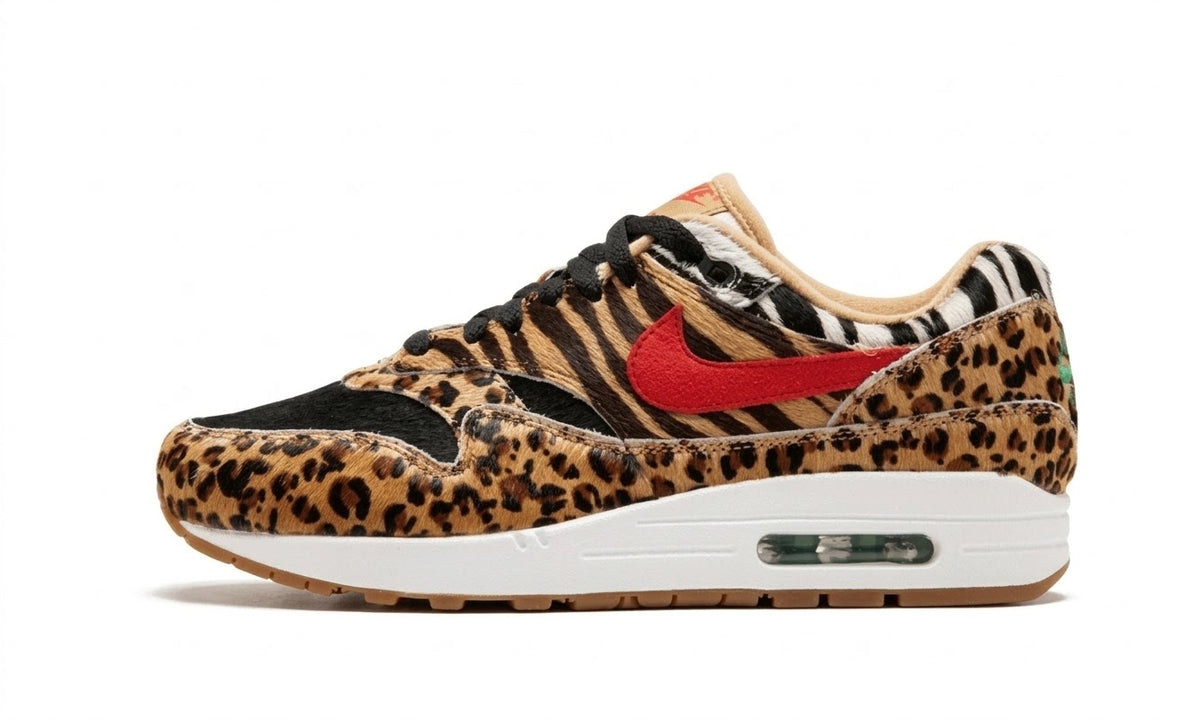 Nike Air Max 1 atmos Animal Pack 2.0 (All Black Box) (2018)