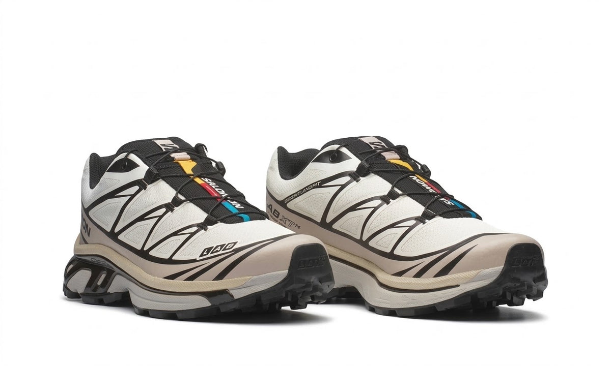 Salomon XT-6 Vanilla Ice Black Silver Cloud
