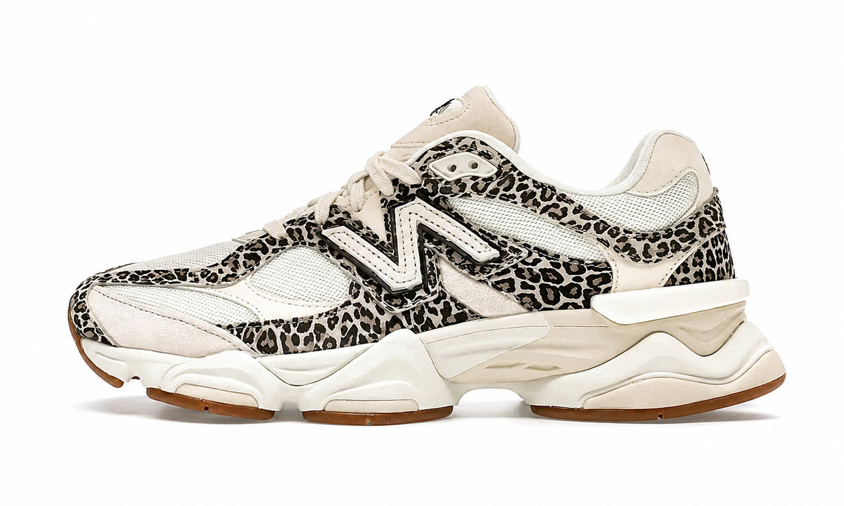 New Balance 9060 ASOS Exclusive Beige Brown Leopard Print