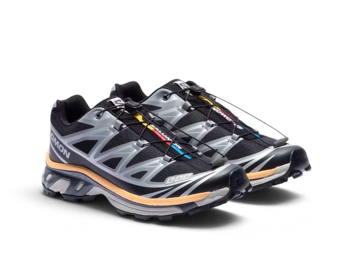 Salomon Unisex XT-6 Black / Ftw Silver / Warm Apricot