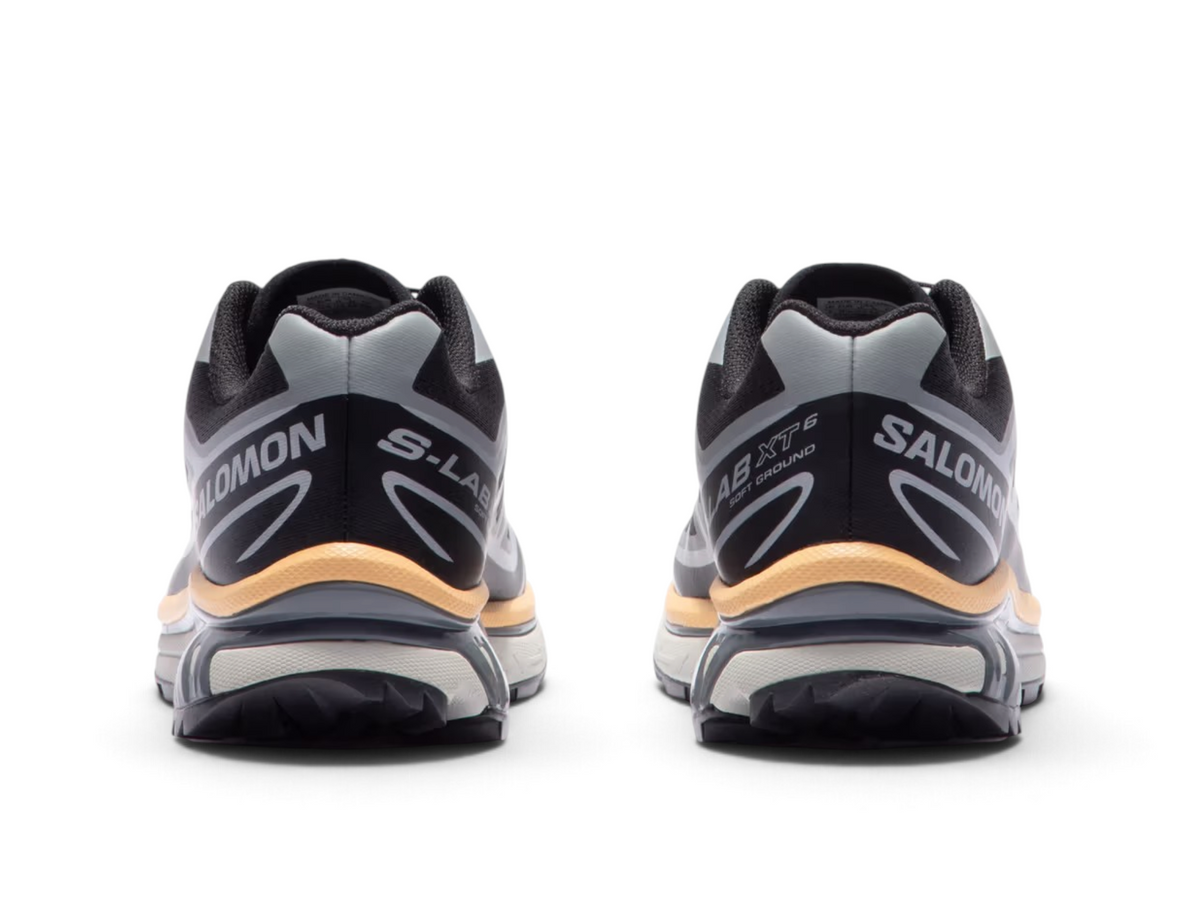 Salomon Unisex XT-6 Black / Ftw Silver / Warm Apricot
