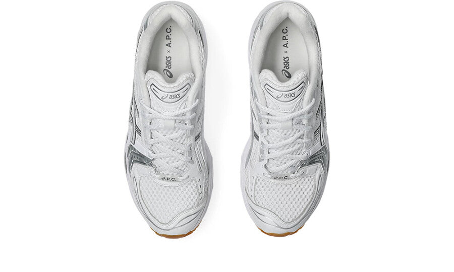 ASICS Gel-Kayano 14 A.P.C. White Pure Silver