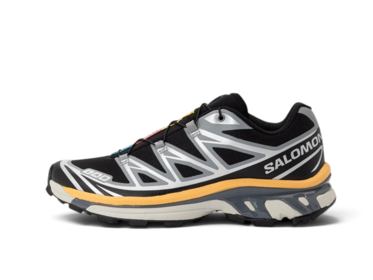 Salomon Unisex XT-6 Black / Ftw Silver / Warm Apricot